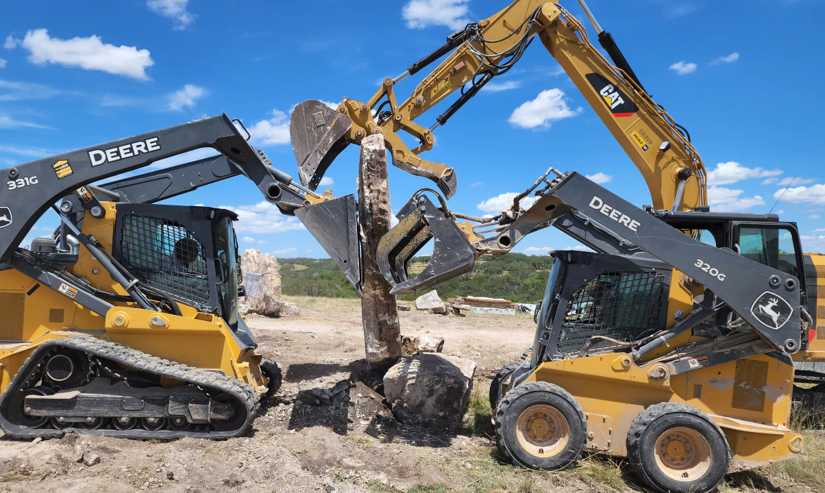 excavation tractor work and concrete services